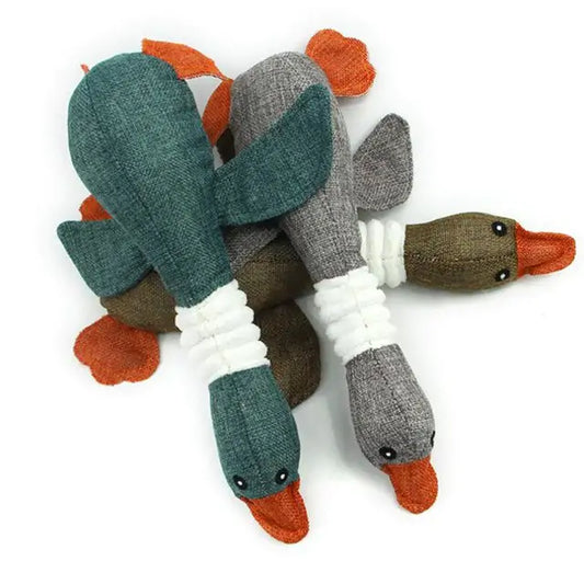 Chewing Sound Goose Cloth Toy